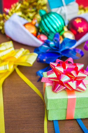 Robbins of Gifts and colorful.の写真素材