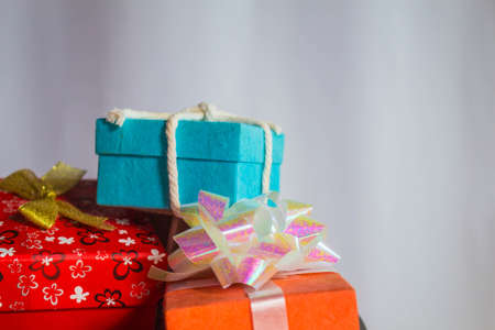 New Year of gifts boxの写真素材