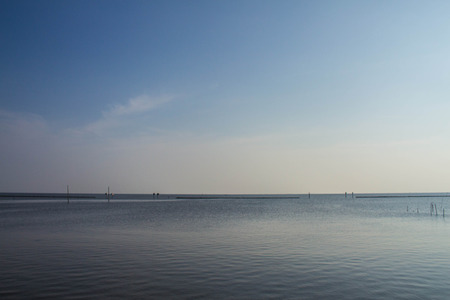 Sea to Sky and peaceful atmosphere.の写真素材