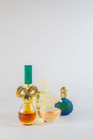 Bottle of perfume in beautiful patterns.の写真素材