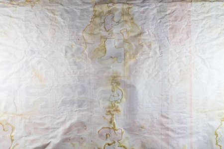 The paper gives a wet stain.の写真素材