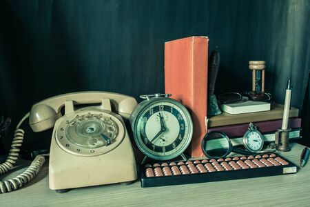 Use the device on a desk in the room.の写真素材