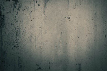 Concrete walls with water stains and paint the walls.の写真素材