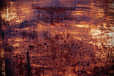 The surface of old steel and rust.の写真素材