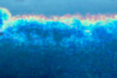 beauty of blue water with the background blurred.の写真素材