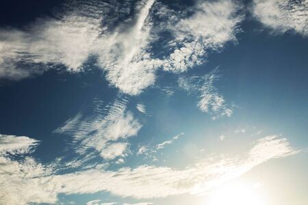 Sky and clouds with the beauty of nature.の写真素材