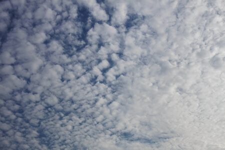 Clouds on the sky with details of background.の写真素材