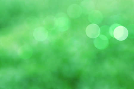 Bokeh with beautiful on the green background.の写真素材