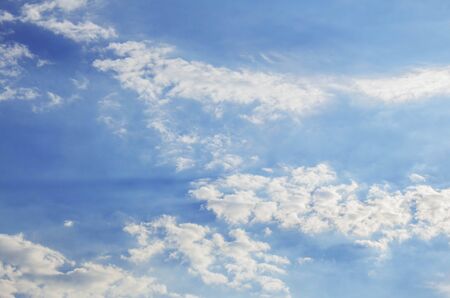 Colorful sky and clouds with the beauty of nature.の写真素材