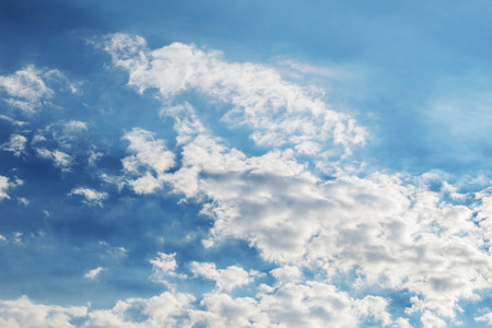 Clouds with the beautiful on blue sky.の写真素材