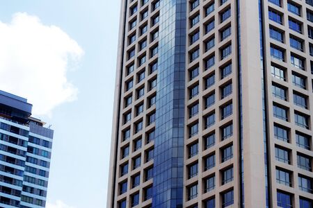 Beautiful of buildings in the city at sky.の写真素材