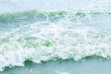 Sea water with colorful on the background.の写真素材
