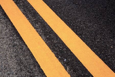 Traffic line on street with texture background.の写真素材