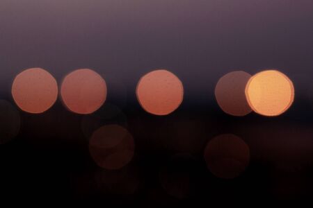 Colorful of bokeh at night.