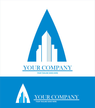 building company. Building construction logo icon vector templateのイラスト素材