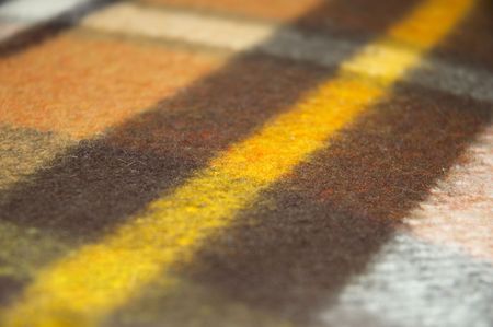 wollen tartans squared background. shallow DOF.の写真素材