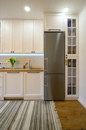 Cozy modern kitchen interiorの写真素材