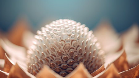 A close up of a flower with a white center, AIの素材