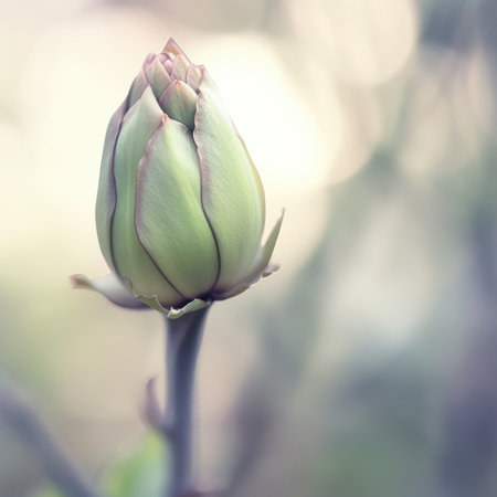 A bud of an artichoke is shown in the background, AIの素材