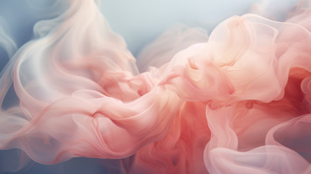 Abstract background with pink smoke, AIの素材