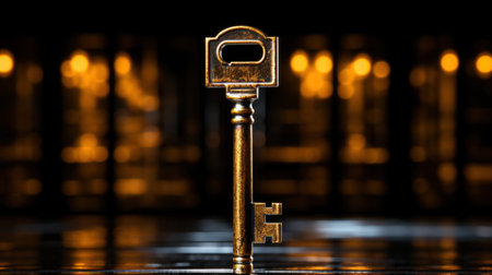 Key to the future key concept, AIの素材