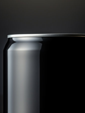 A close up of a can with an apple inside, AIの素材