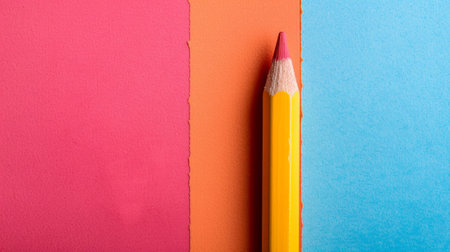 A pencil is shown in a close up of the tip, AIの素材