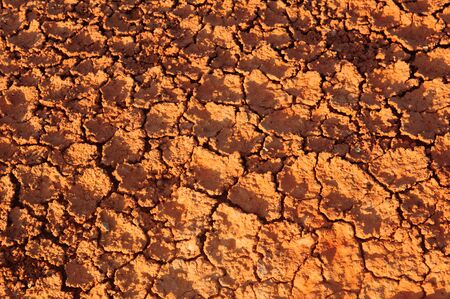 Color soil of mercury deposits in Altai in Chagan-Ouzun placeの写真素材