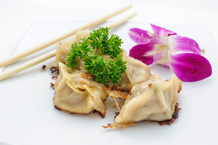 Dimsum - traditional China dish studio shotの写真素材