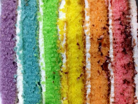 Rainbow layer cake backgroundの素材