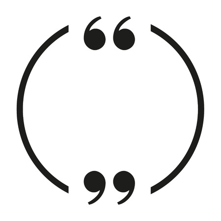 Round  frame for a quote empty. Text bubbleのイラスト素材