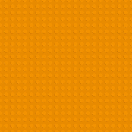 Orange  plastic construction plate. Seamless pattern background. Vector illustrationのイラスト素材