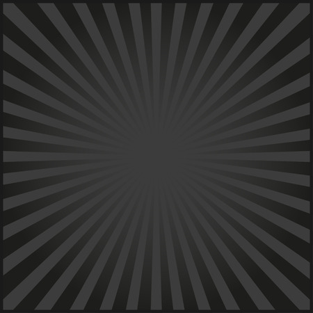 Black rays of vector carnival background. Vector illustrationのイラスト素材