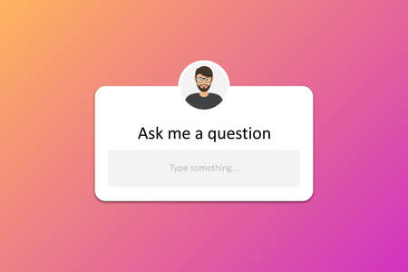 Laptop with alert message notification in a flat design