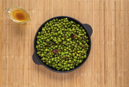 Masala Matar or Indian Spiced Peas. Indian cuisine.の写真素材