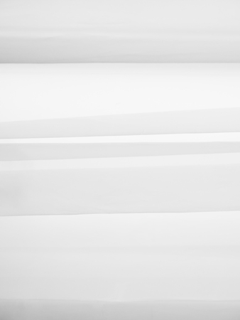 White abstract texture with horizontal lines. White curtains.の写真素材