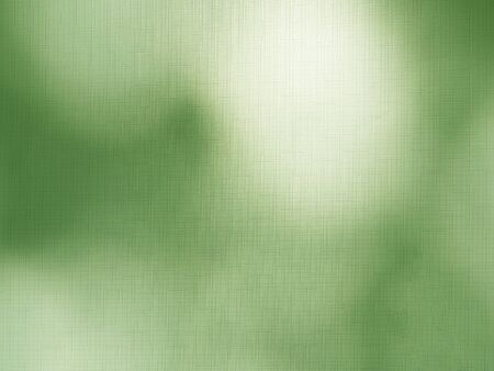 Green abstract background with color spots. Polyester fabric texture.の写真素材