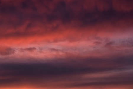 Dark gradient of the evening sky. Colorful cloudy sky at sunset. Sky texture, abstract nature...
