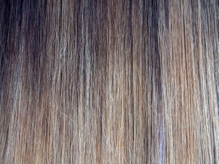 Gradient color on the hair. Colored staining of the hair.