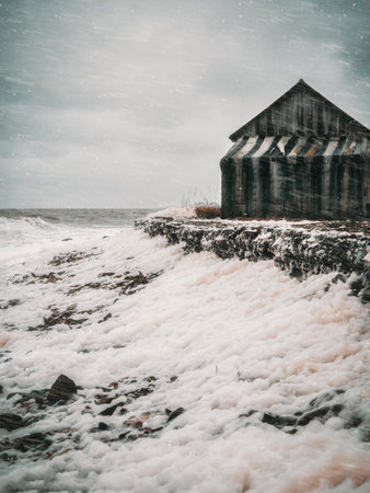 Autumn view of the Lomonosov State University, building and sightseeing in Moscowのeditorial素材