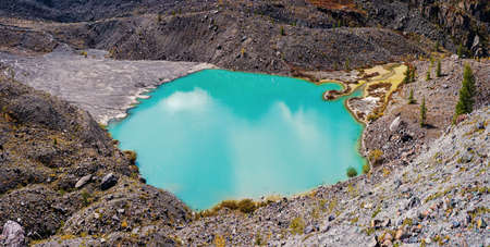 Dramatic natural background of the glacier surface with cracks The natural background of the ice...