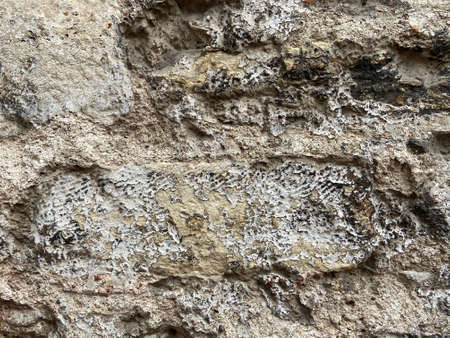 A texture of old stone wall of ancient castle. Ancient stone wall. Old castle rocks wall. Stone...