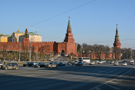 Moscow, Russia - March 1, 2014: Moscow Kremlinのeditorial素材