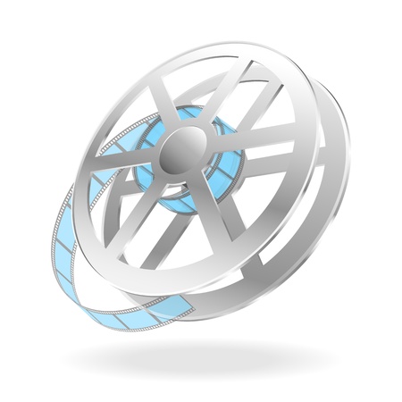 Film coil  Vector illustration のイラスト素材