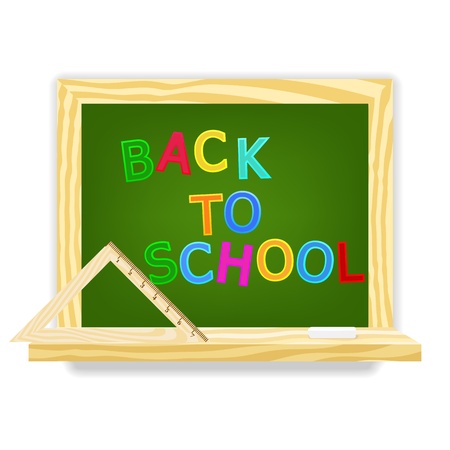 Class chalkboard  illustrationのイラスト素材