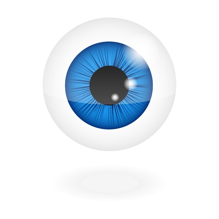 Eye  Vector illustrationのイラスト素材