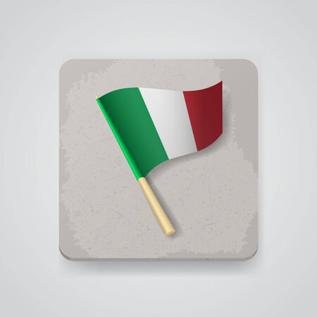 イタリア国旗の写真素材 イラスト素材 ストックフォトのamanaimages Plus