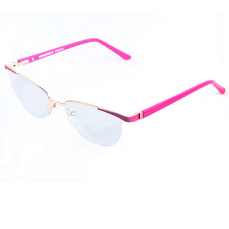 Red glasses frames on white background. Sun goggles and glasses for vision in red frames.の写真素材