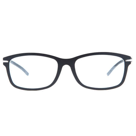 frames of glasses in blue on a white background. Eyeglasses in blue frames.の写真素材