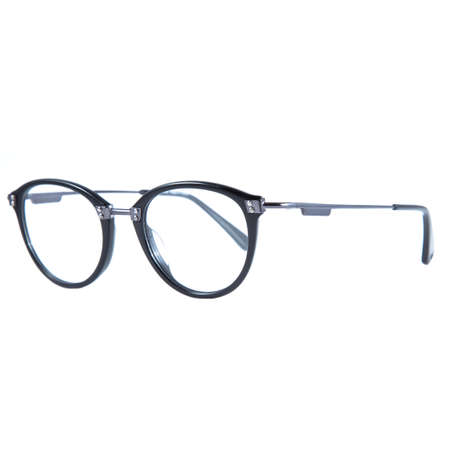 frames of glasses in blue on a white background. Eyeglasses in blue frames.の写真素材